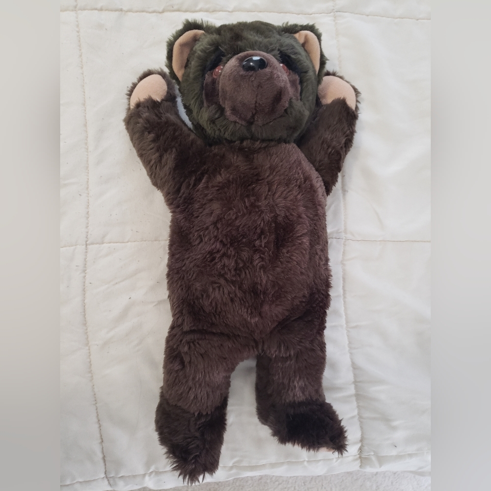 Vintage Sleepy Snorning Bear Doll
